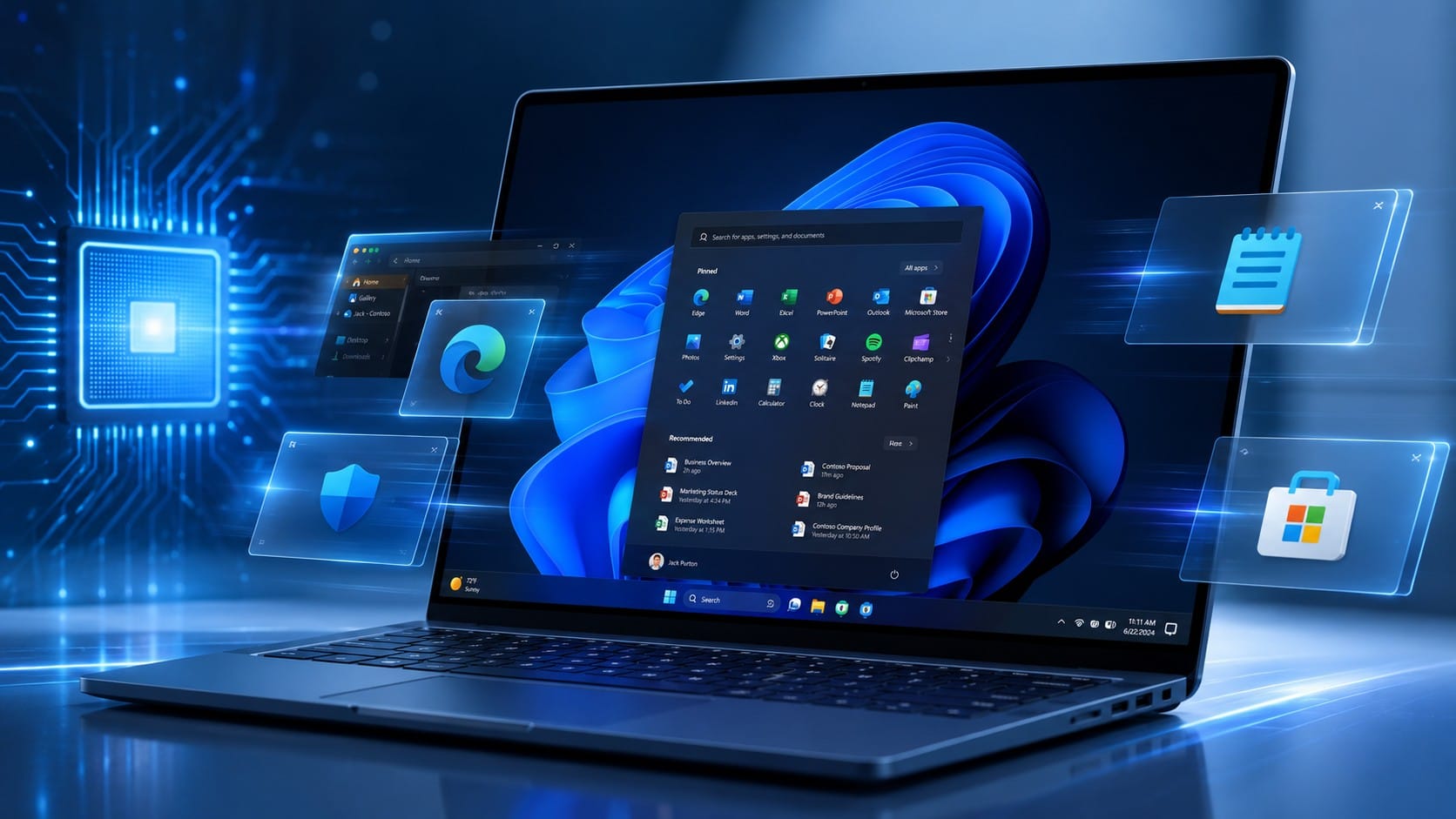 Windows 11 irá más rápido donde más se nota: apps, Inicio y menús