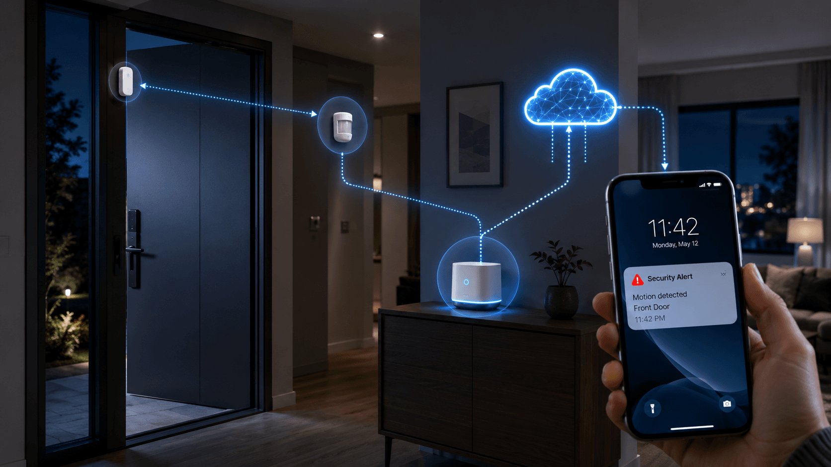 Comprender la conectividad en la nube en los sistemas de seguridad modernos