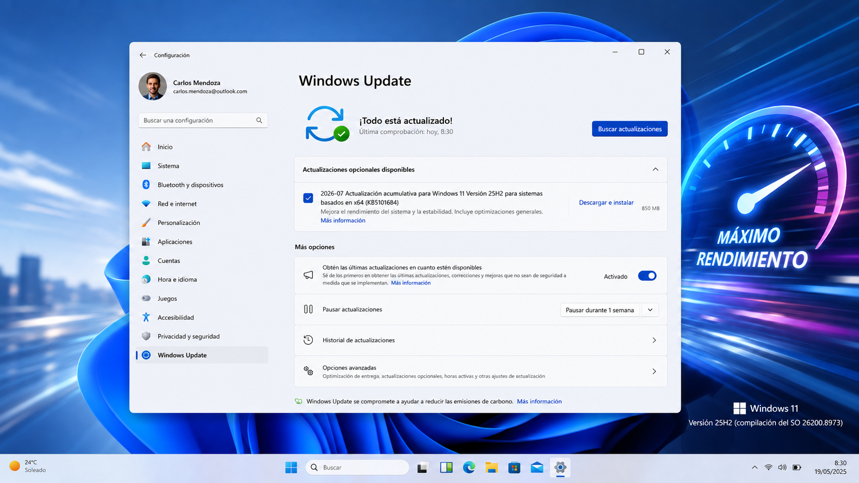 Windows 11 recibe la KB5101684 con mejoras de rendimiento, búsqueda y Explorador