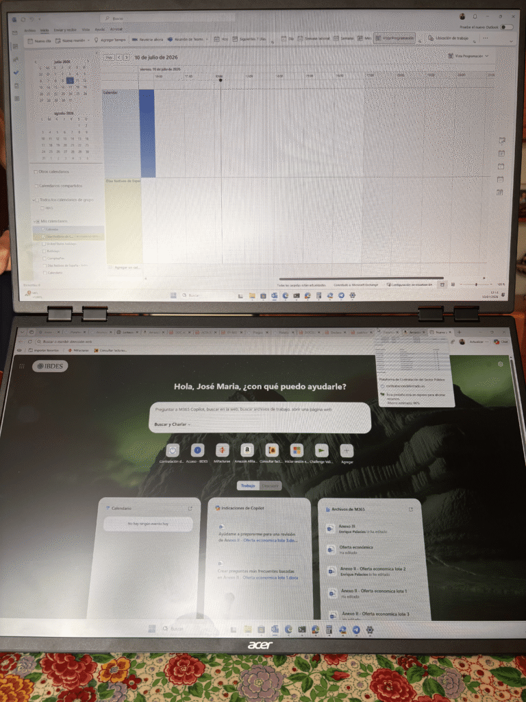Productividad en el Acer PD243Y E