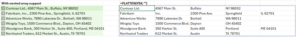 Excel estrena cuatro nuevas funciones